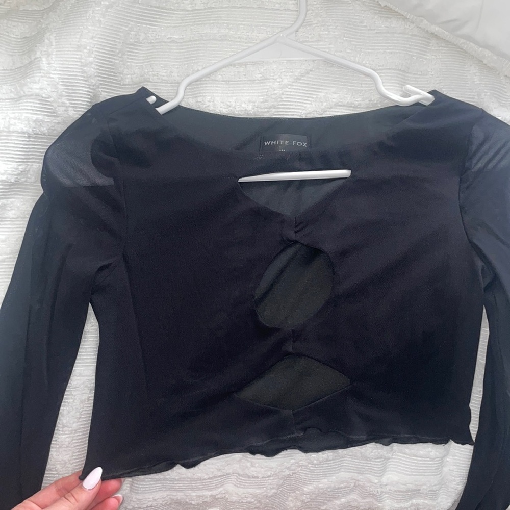 white fox top